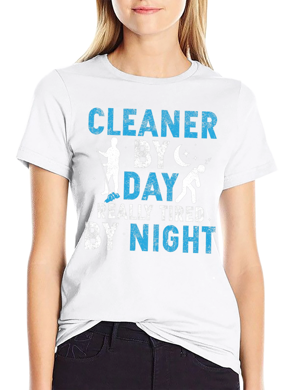 Cleaner By Day Graphic T-Shirt