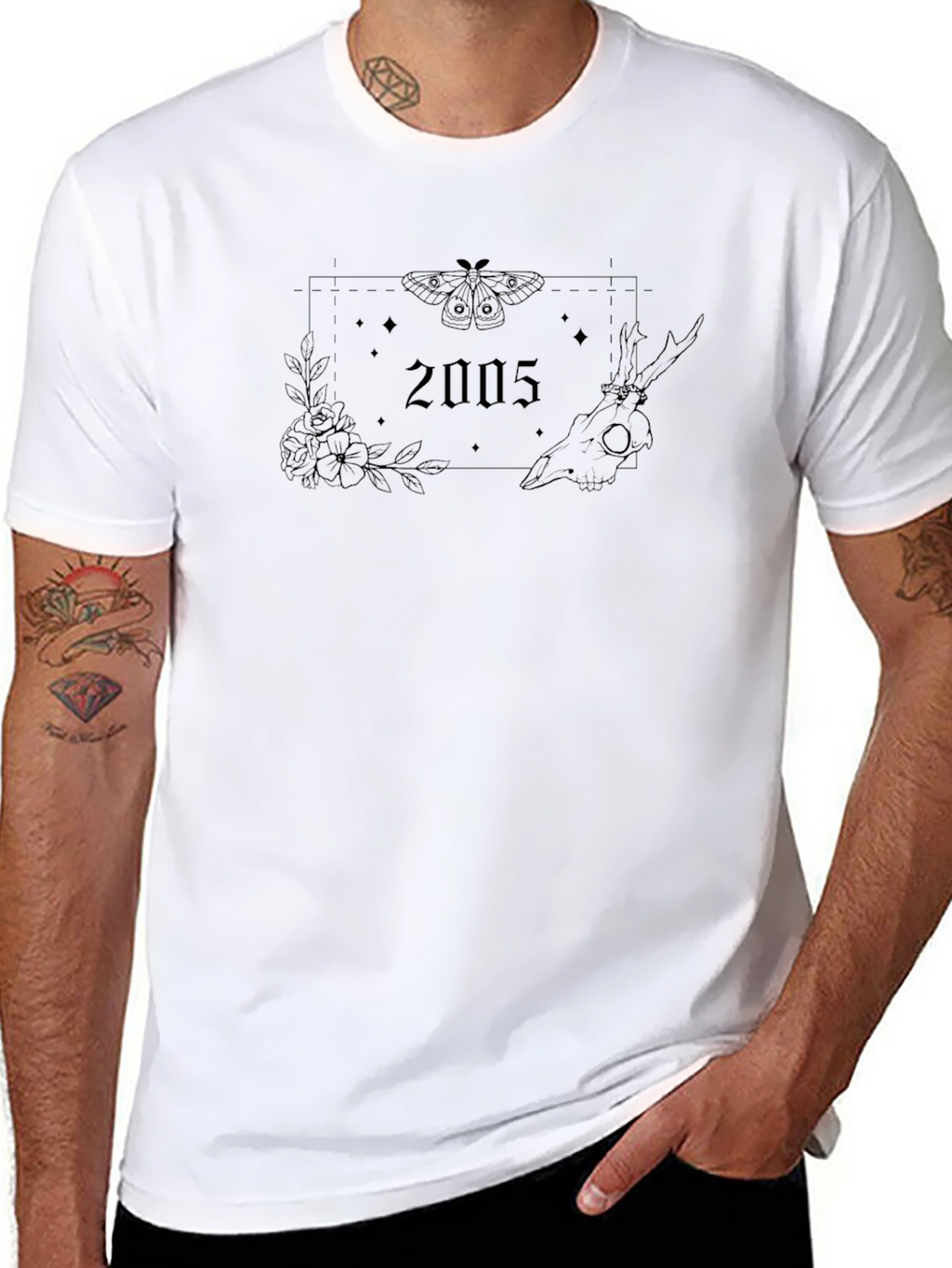 Dark Aesthetic 2005 Graphic Tee