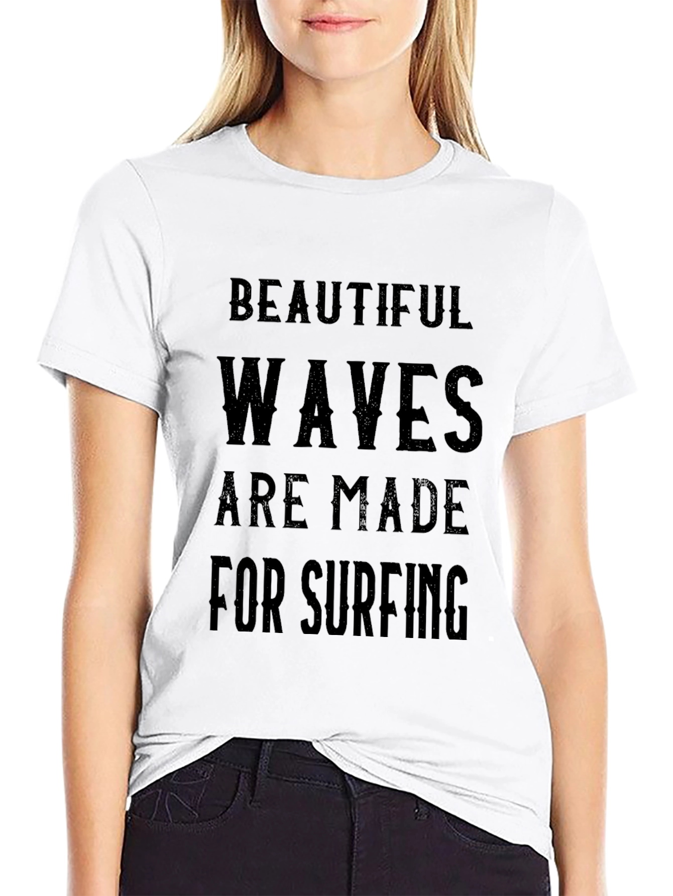 Beautiful Waves Surfing Tee