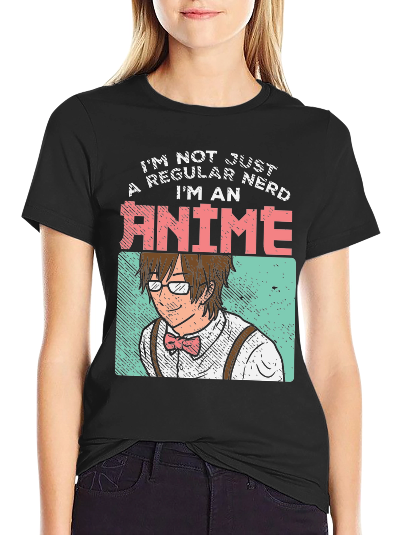 Anime Nerd T-Shirt -  Im An Anime Fan!