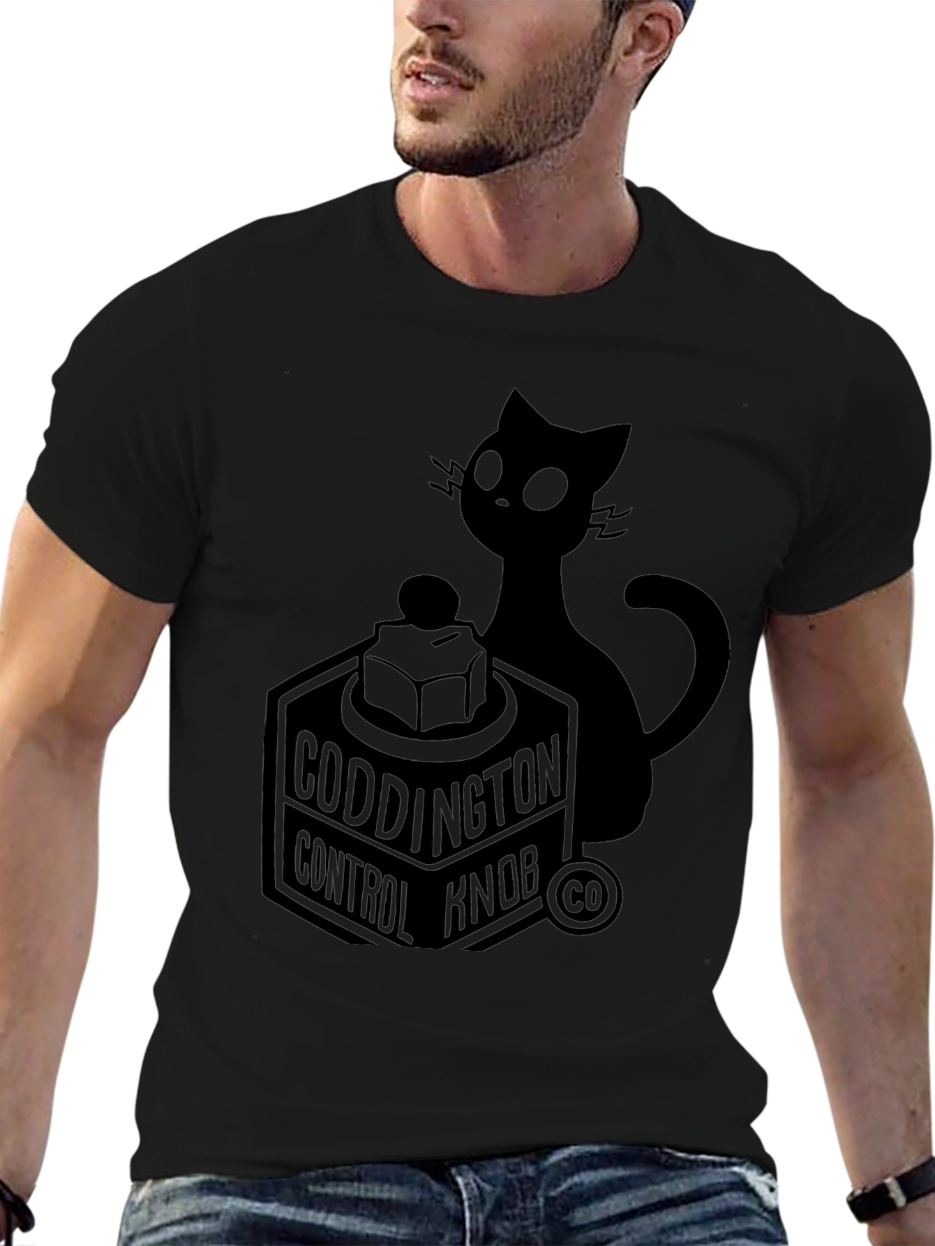 Coddington Control Knob Cat Graphic Tee