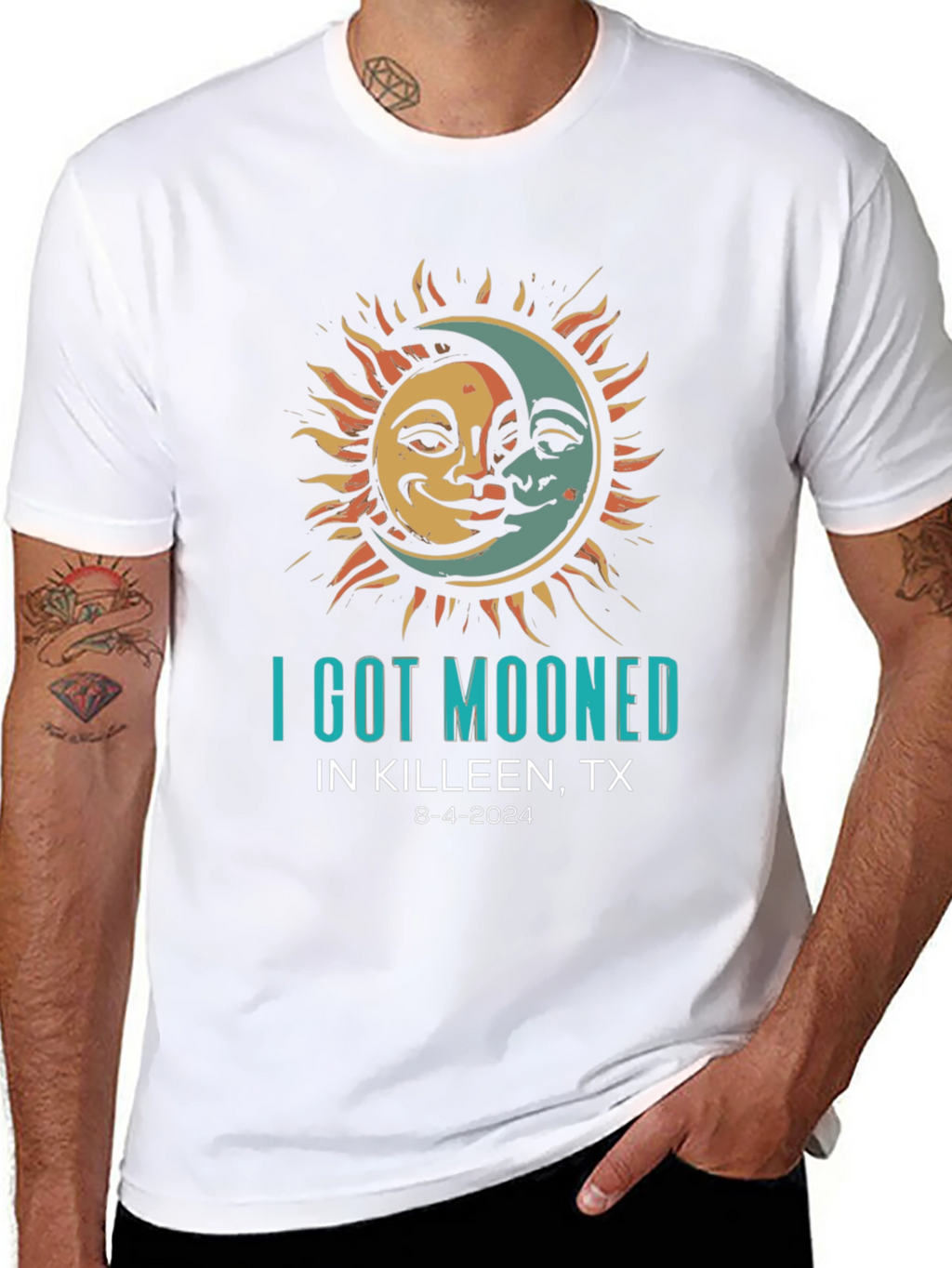 I Got Mooned Killeen TX 8-4-2024 T-Shirt