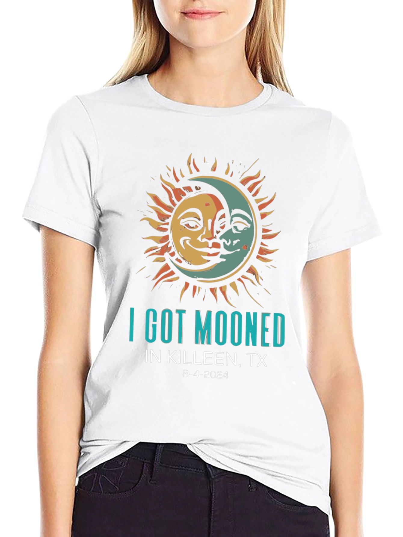 I Got Mooned Killeen TX 8-4-2024 T-Shirt