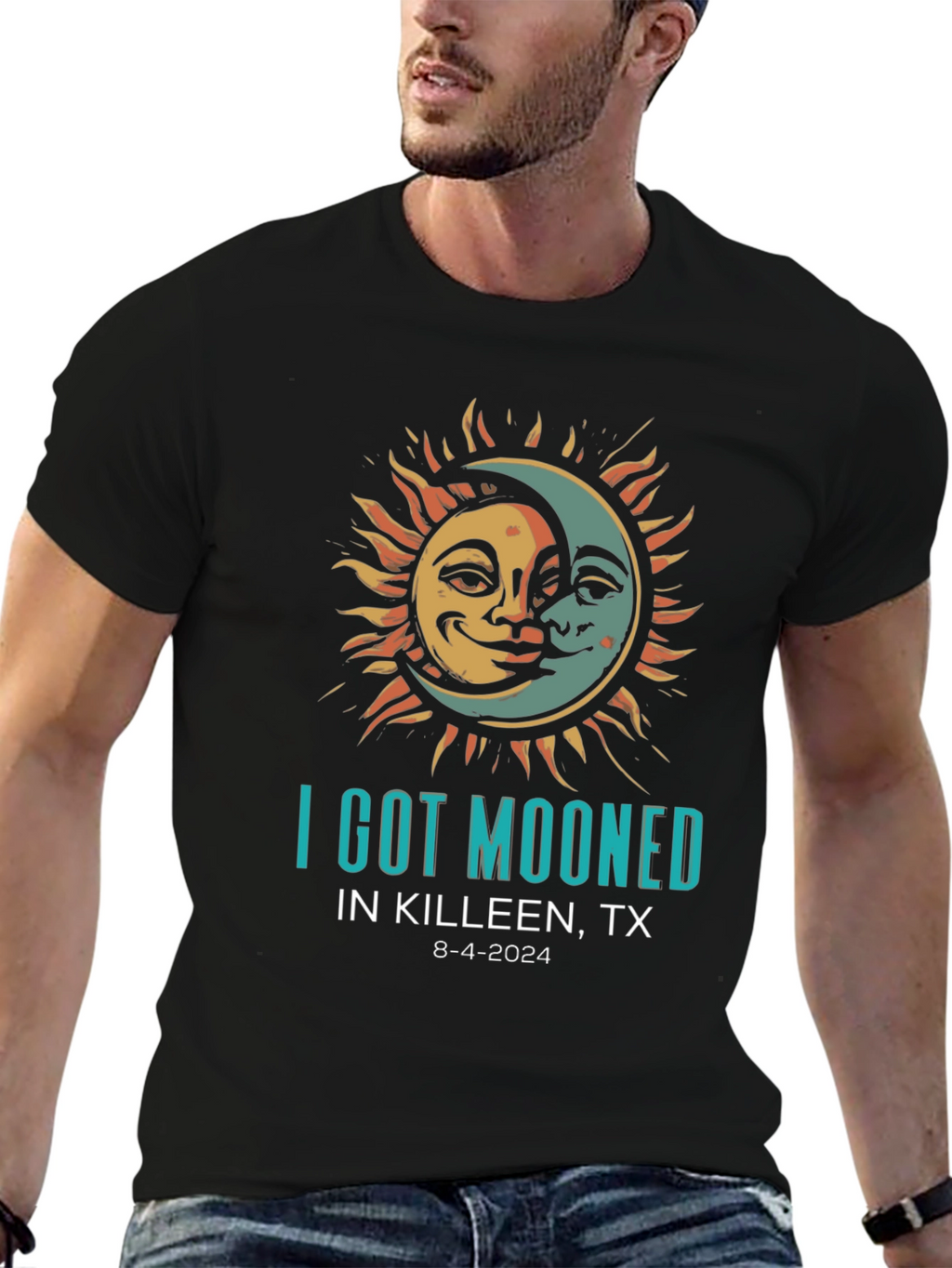 I Got Mooned Killeen TX 8-4-2024 T-Shirt