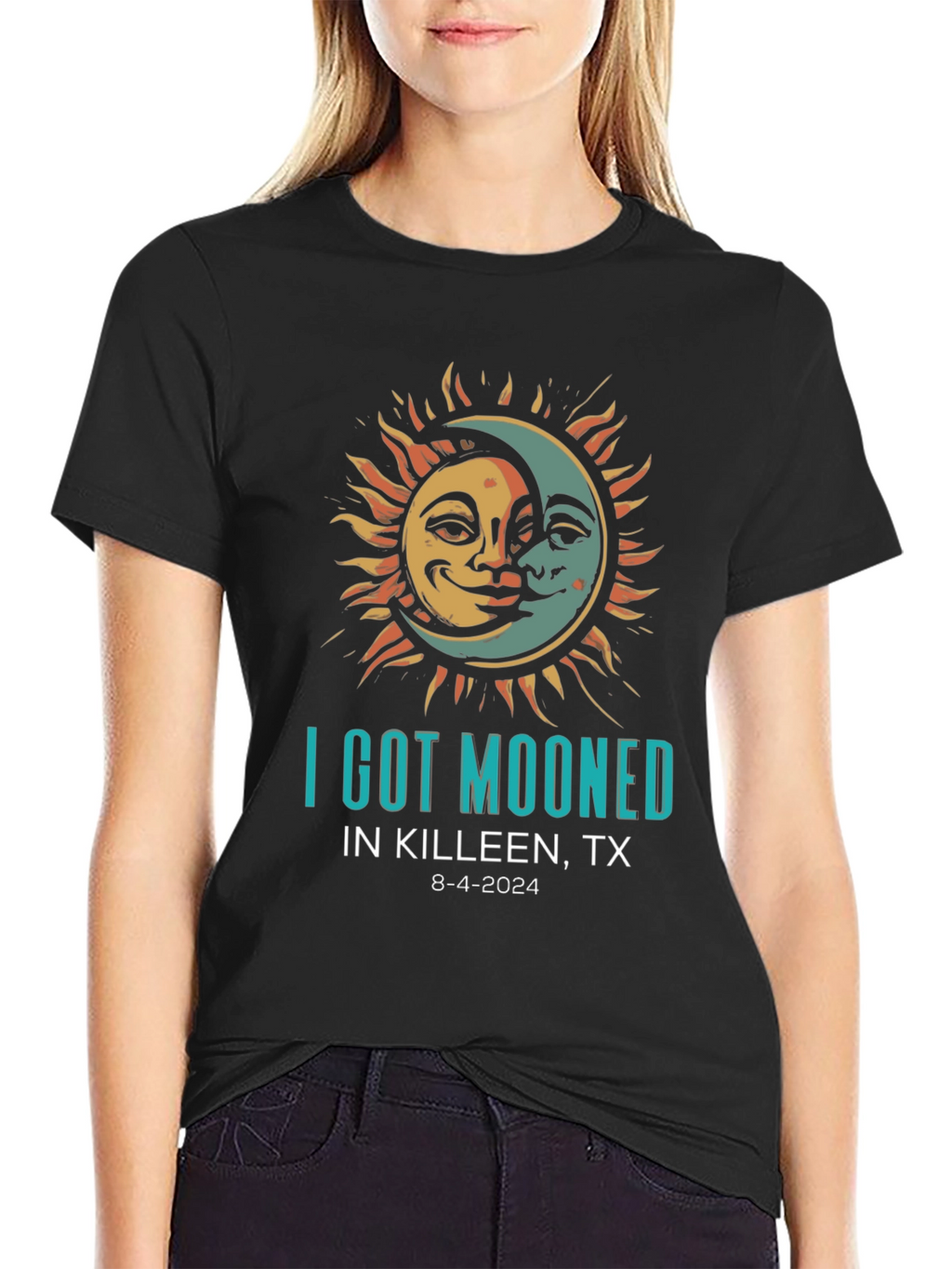 I Got Mooned Killeen TX 8-4-2024 T-Shirt