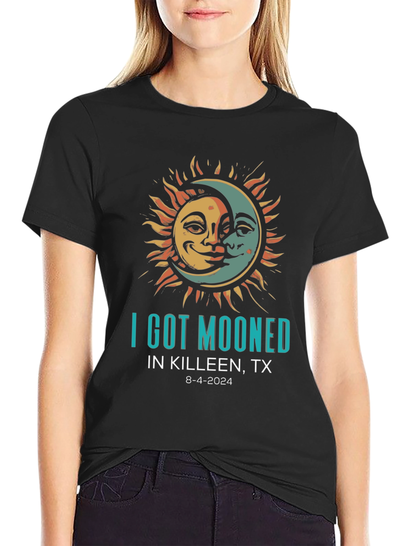 I Got Mooned Killeen TX 8-4-2024 T-Shirt