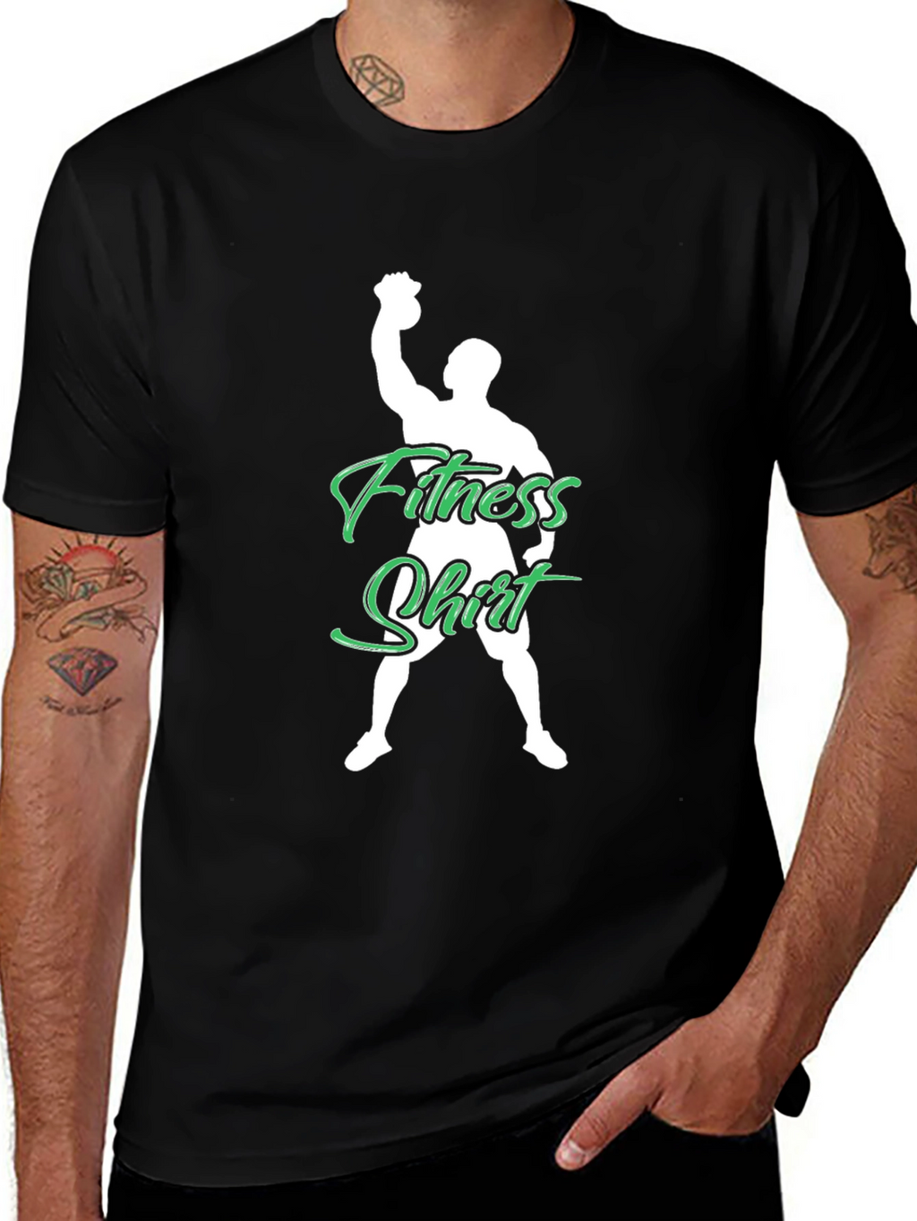Fitness Shirt - Kettlebell Design