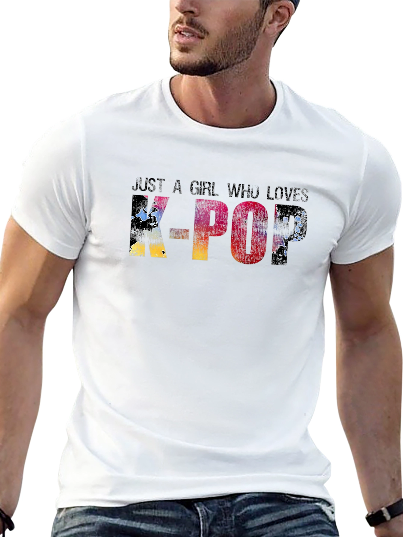 Just A Girl Who Loves K-Pop T-Shirt