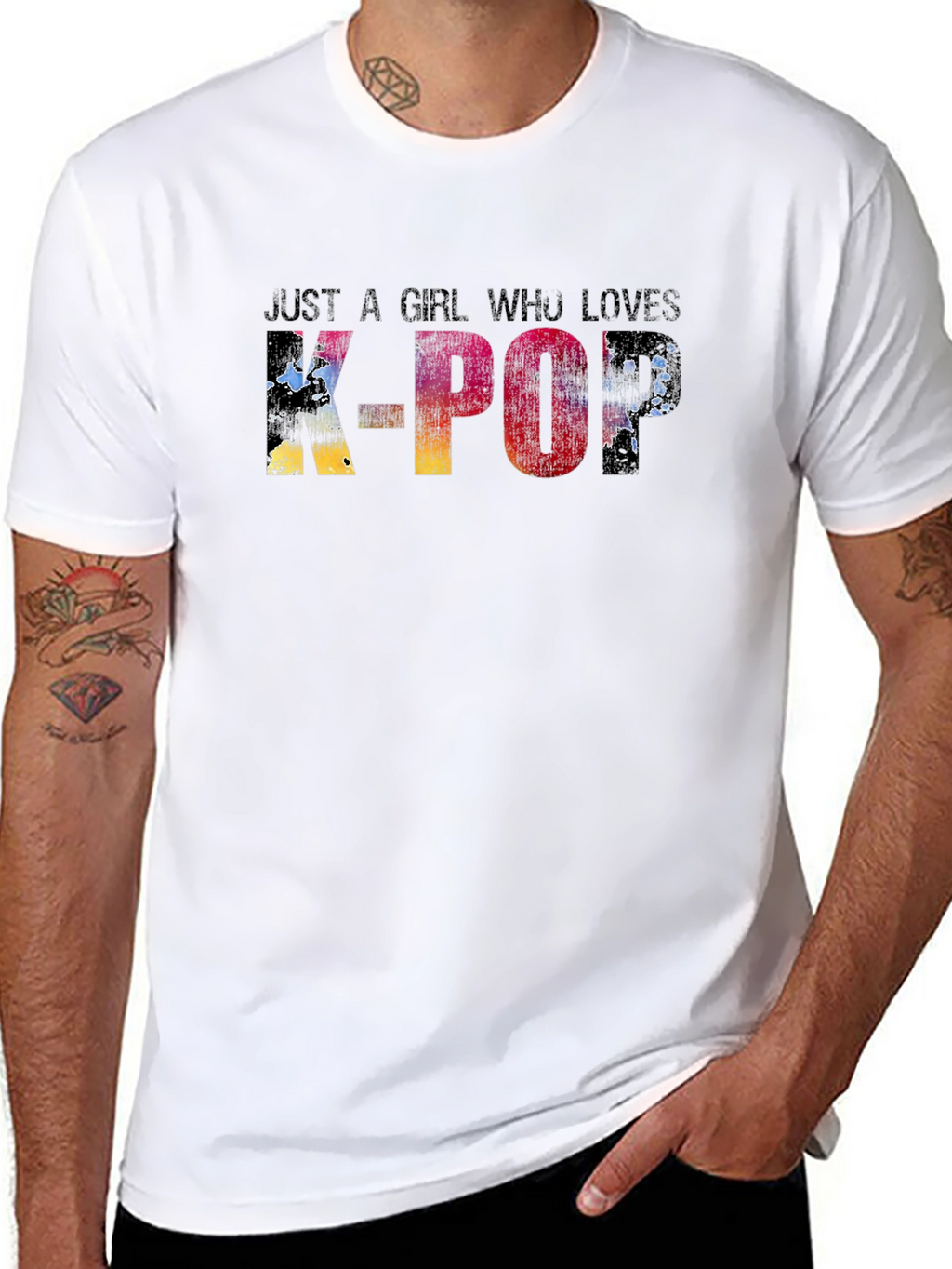 Just A Girl Who Loves K-Pop T-Shirt