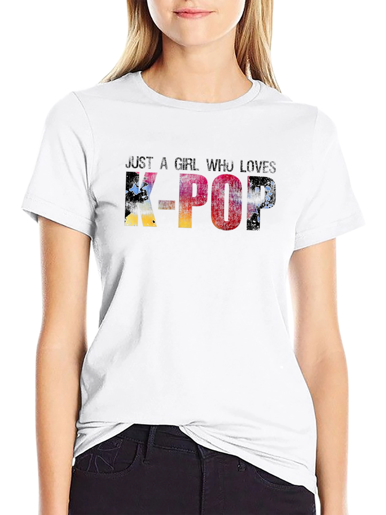 Just A Girl Who Loves K-Pop T-Shirt