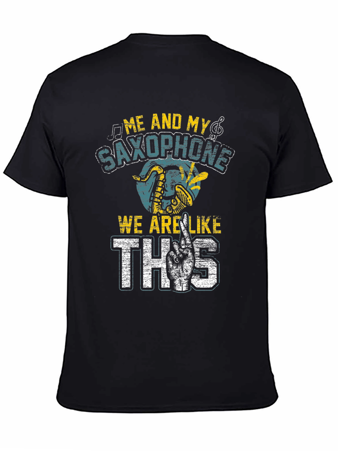 Saxophone Music Lover Graphic T-Shirt