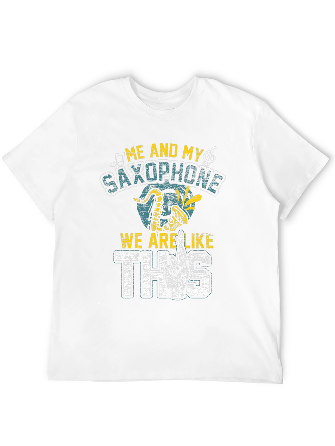 Saxophone Music Lover Graphic T-Shirt
