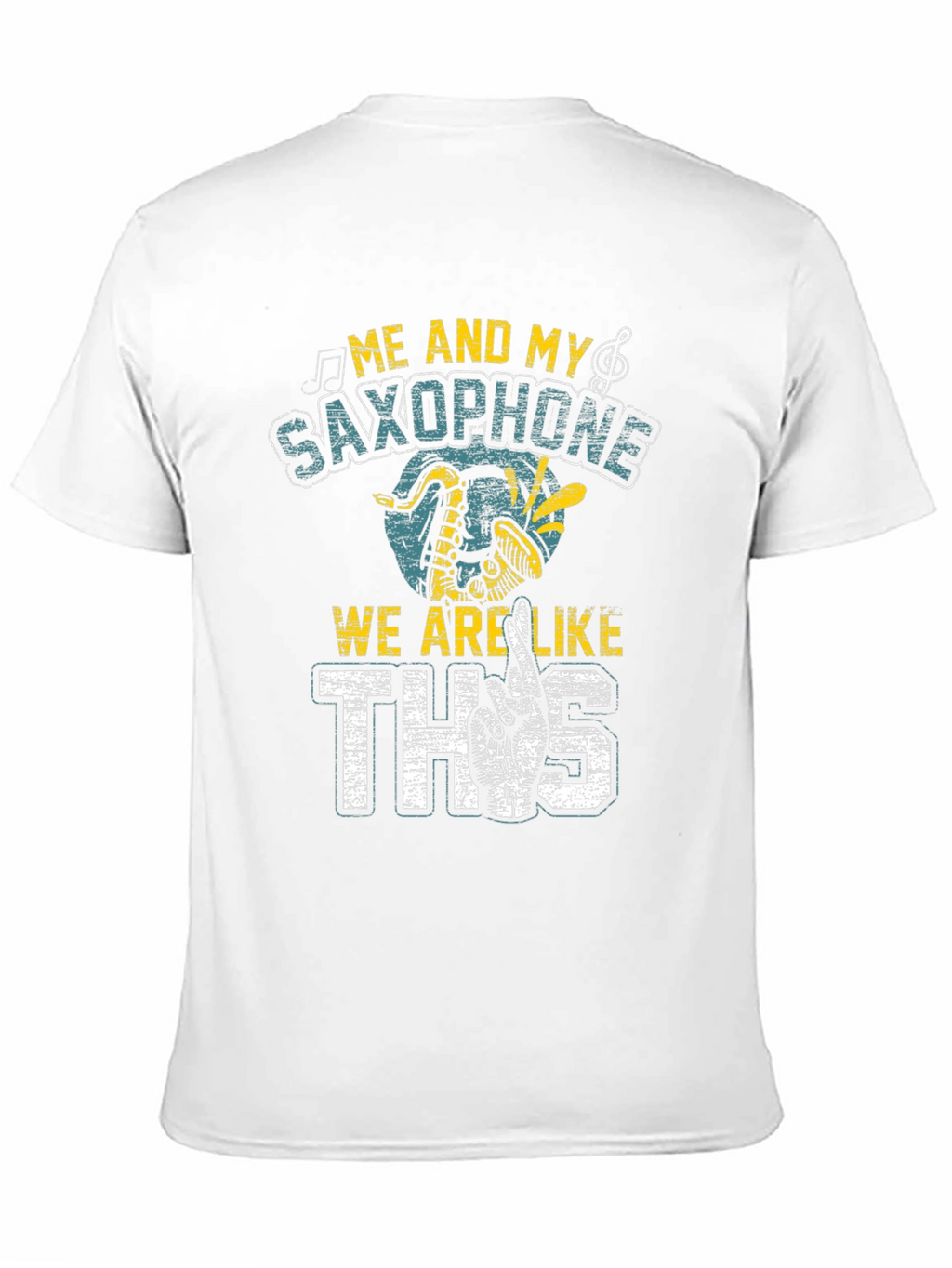 Saxophone Music Lover Graphic T-Shirt