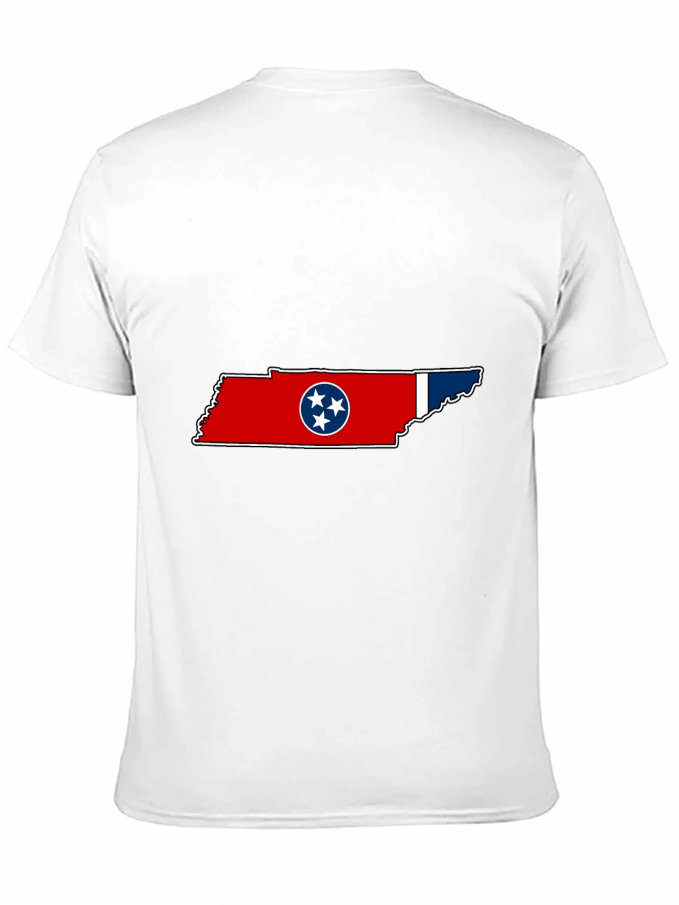 Tennessee Flag Graphic Black T-Shirt