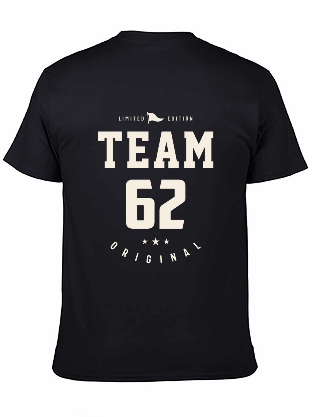 Team 62 Original Limited Edition Black T-Shirt