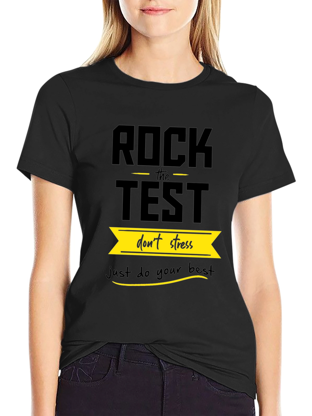 Rock the Test - Motivational T-Shirt