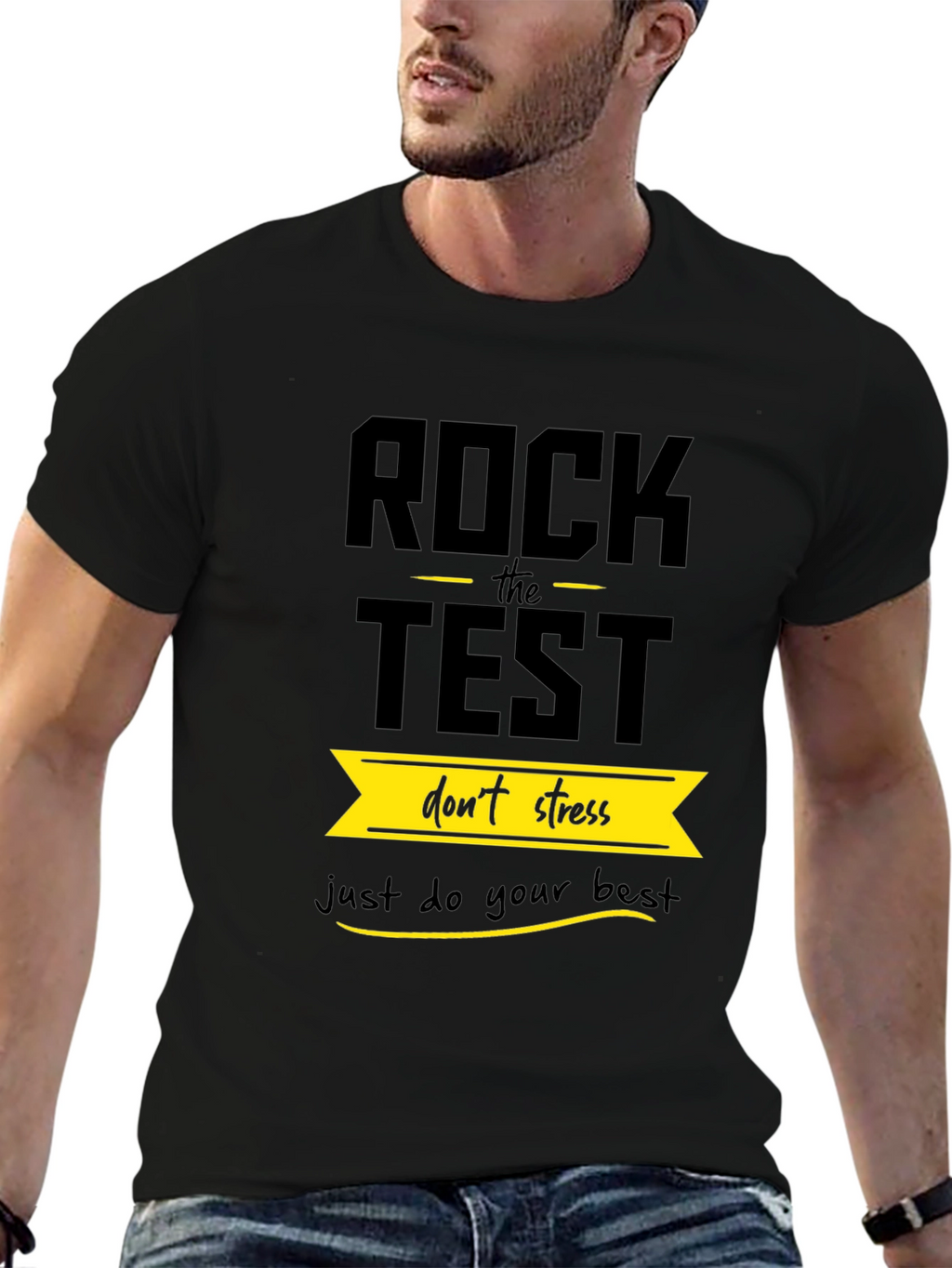Rock the Test - Motivational T-Shirt