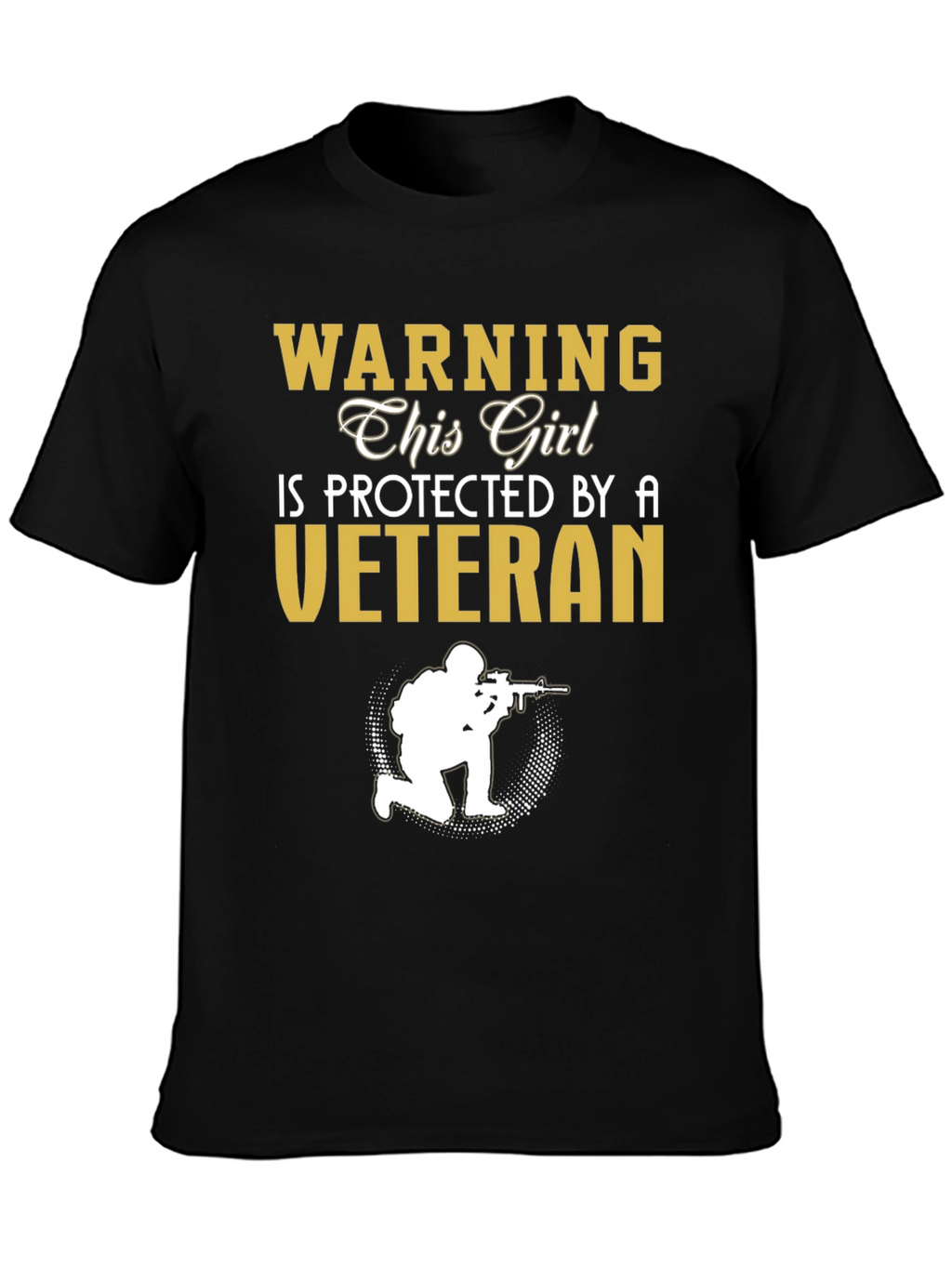 Protected by a Veteran Graphic Tee