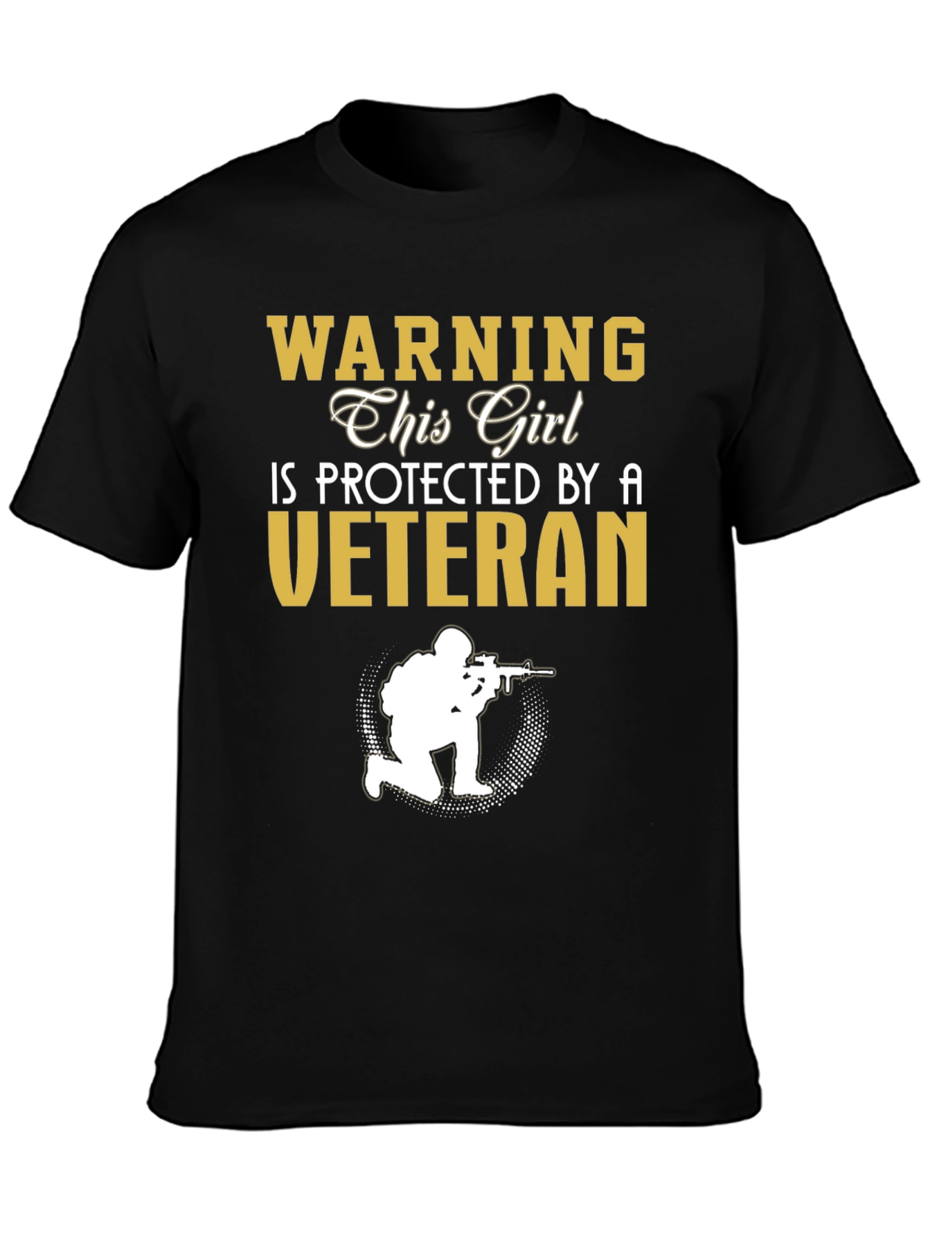 Protected by a Veteran Graphic Tee