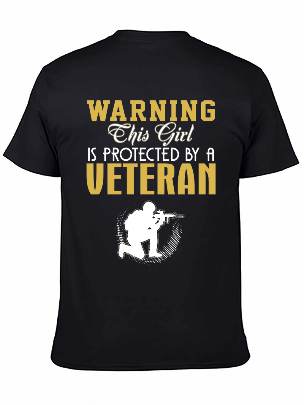 Protected by a Veteran Graphic Tee