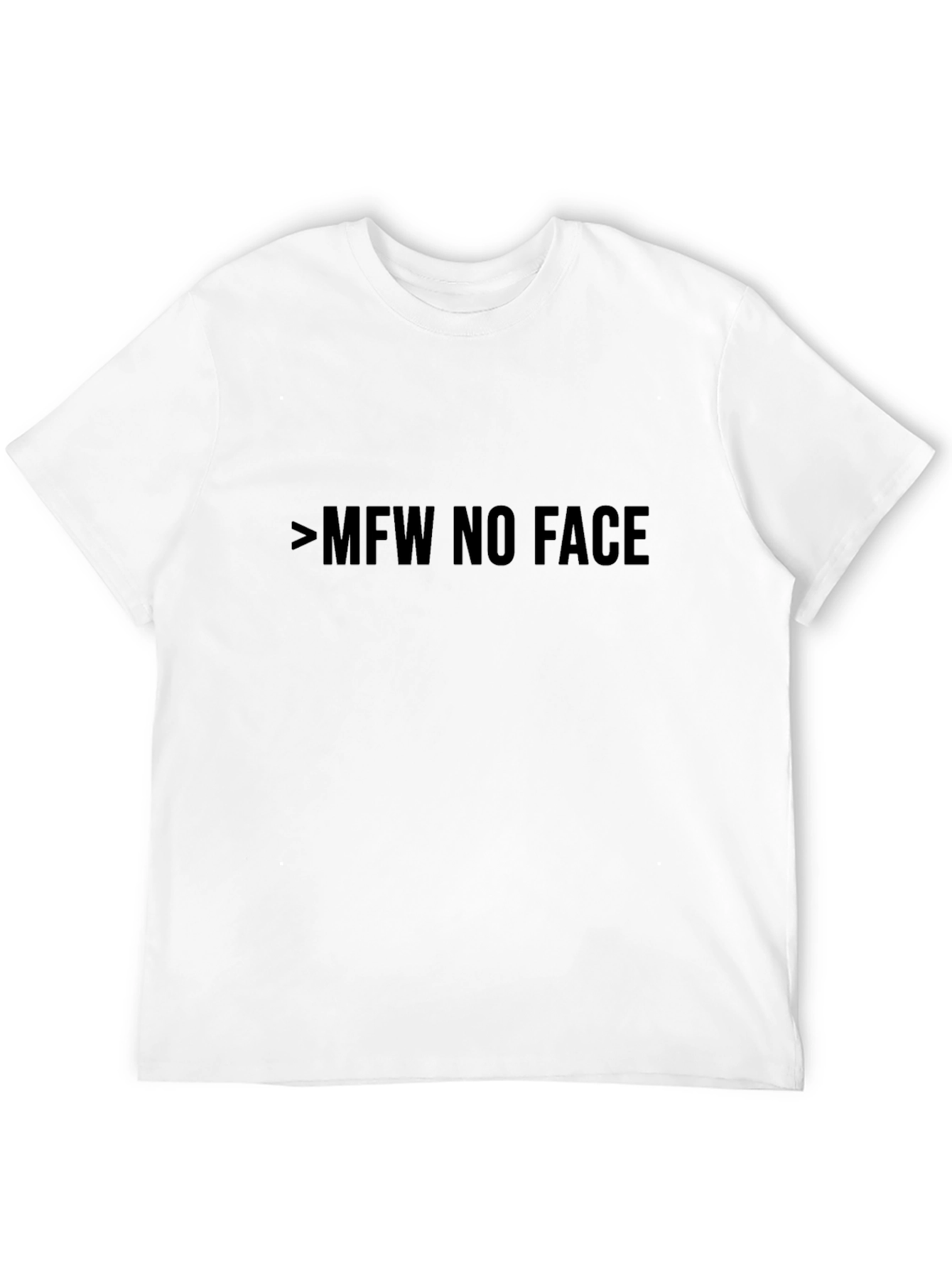 Mens MFW NO FACE Graphic Tee
