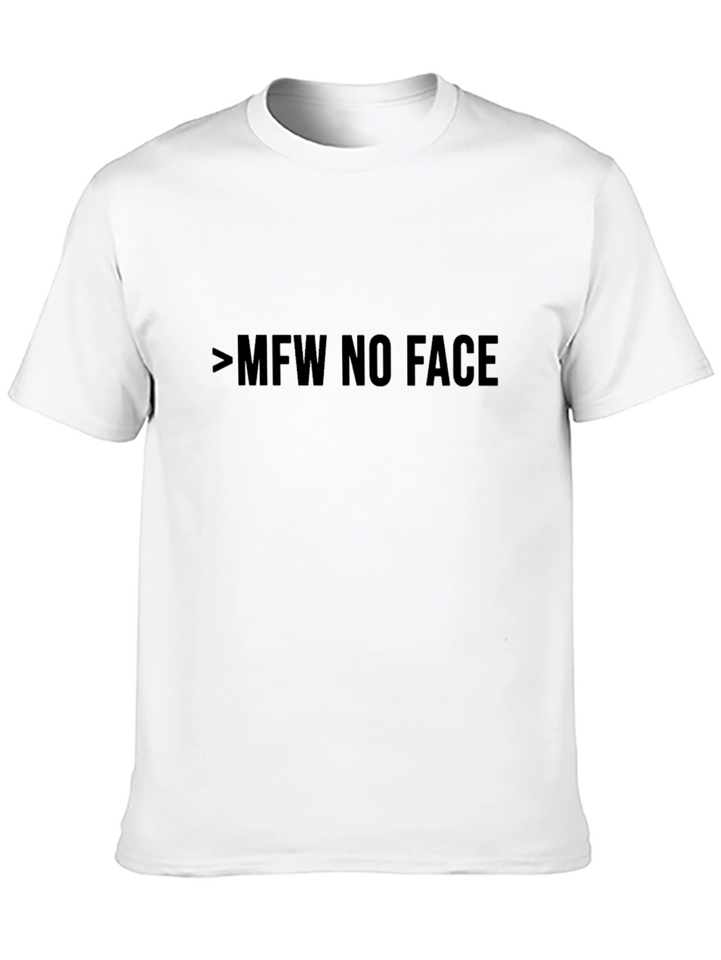 Mens MFW NO FACE Graphic Tee