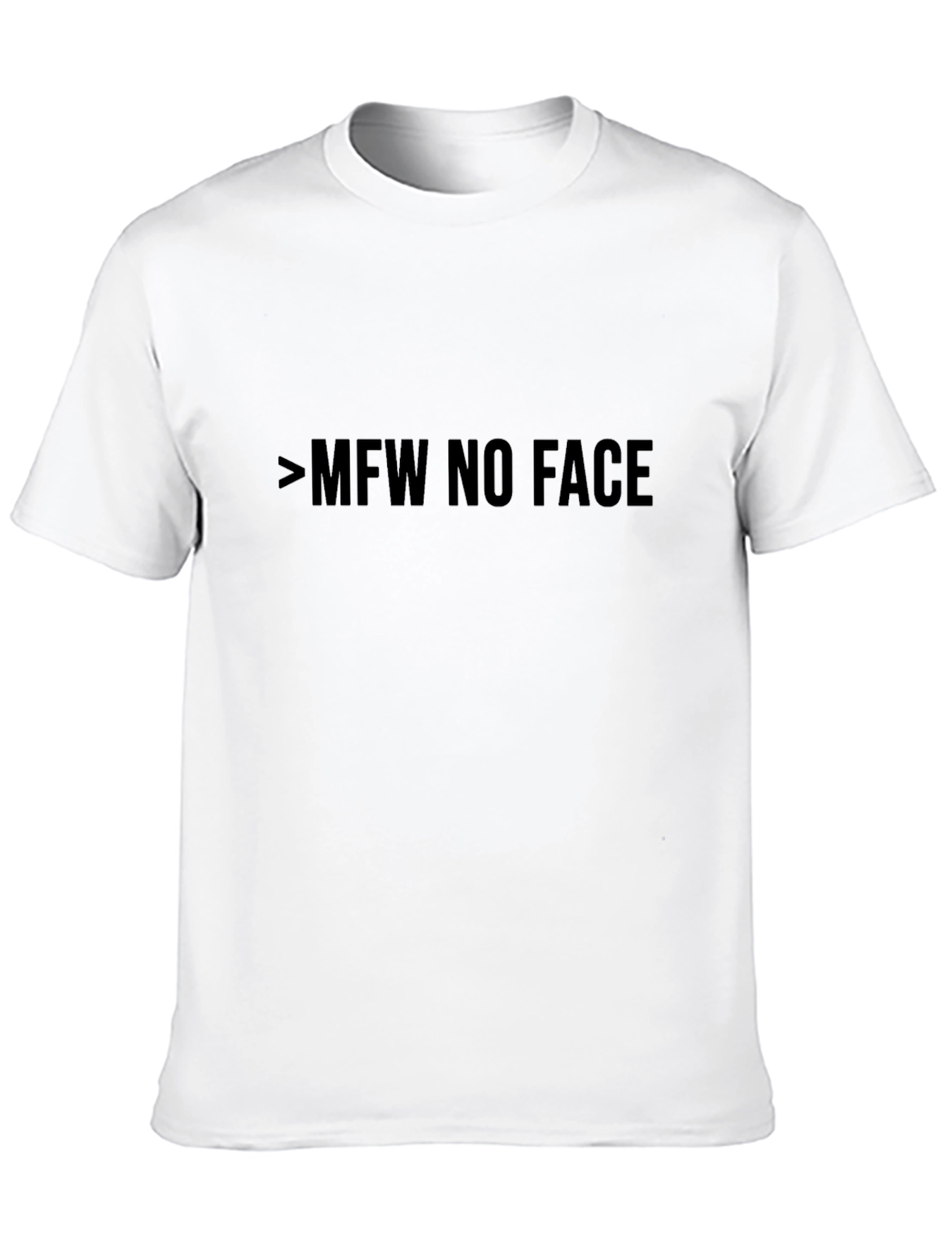 Mens MFW NO FACE Graphic Tee