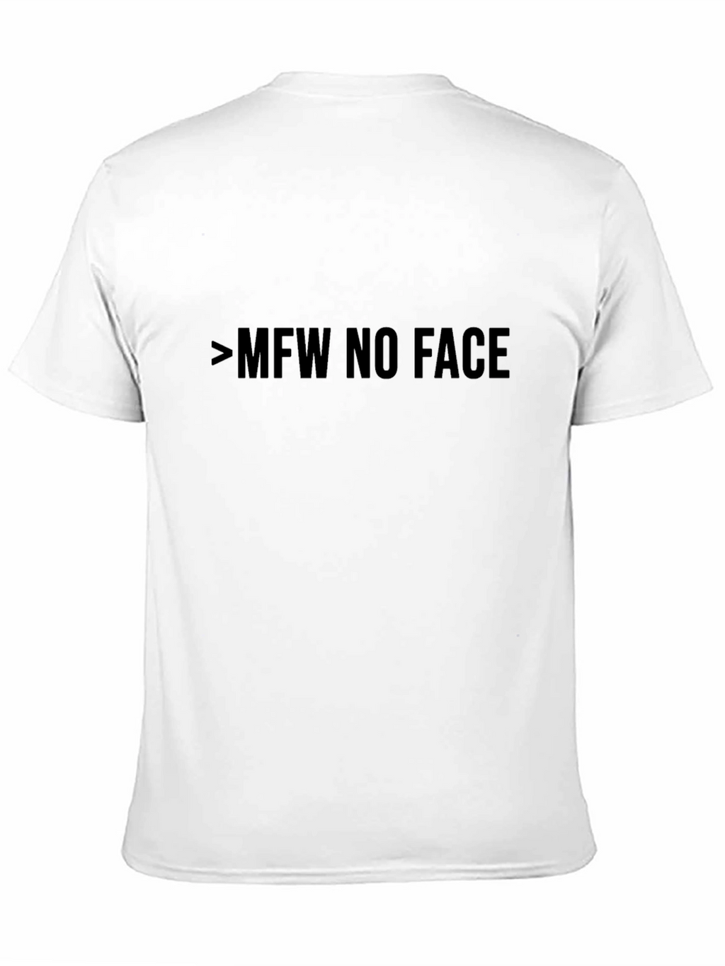 Mens MFW NO FACE Graphic Tee
