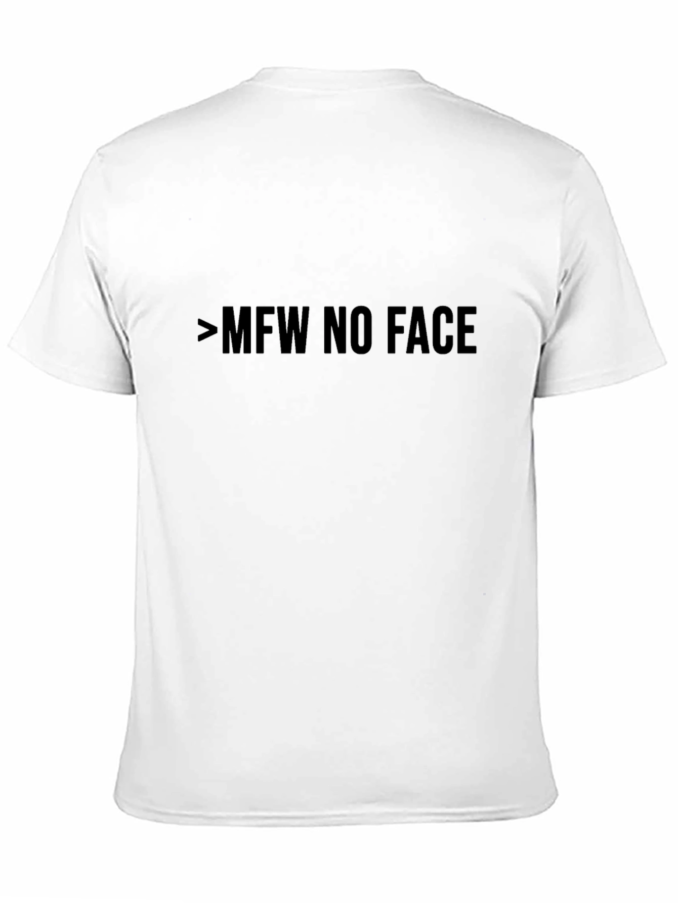 Mens MFW NO FACE Graphic Tee