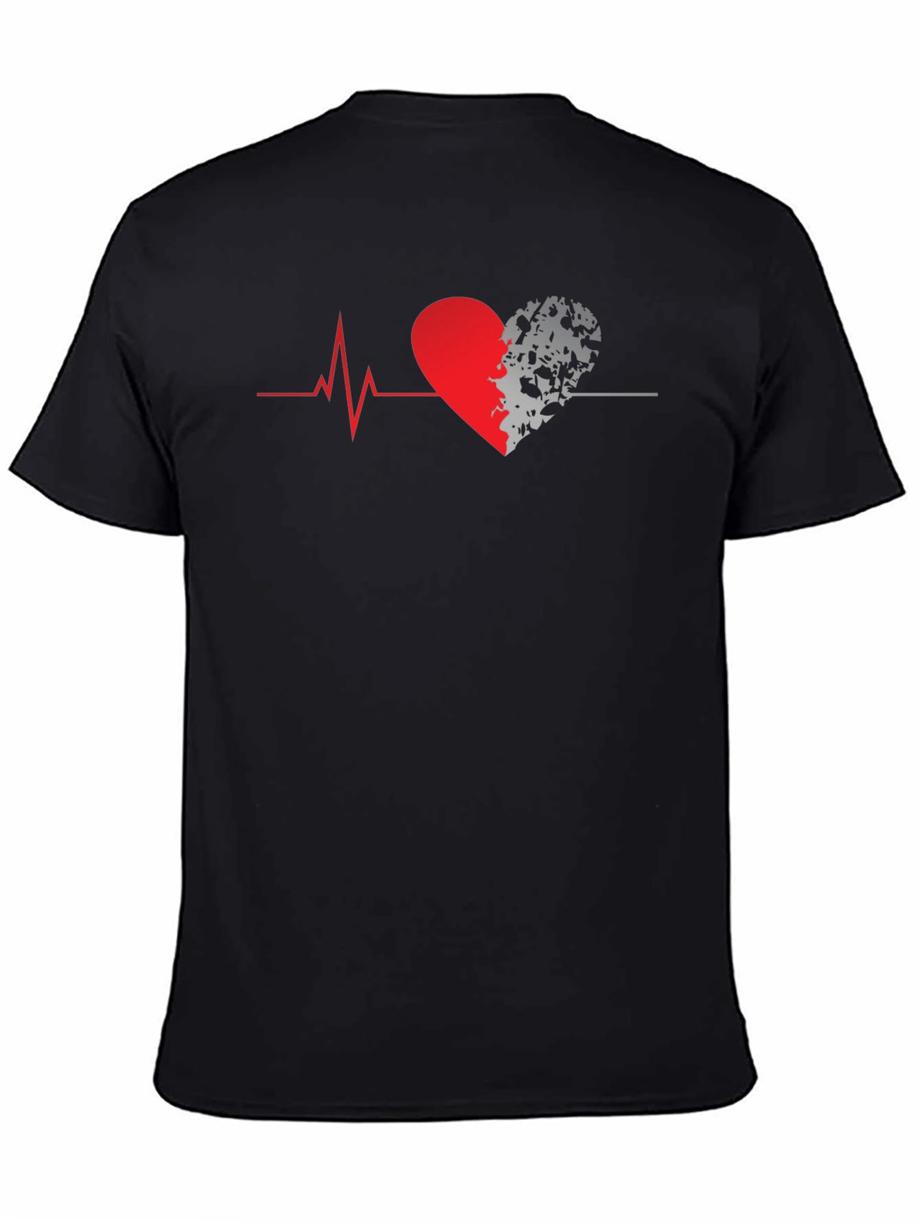 Heartbeat Heart Graphic T-Shirt