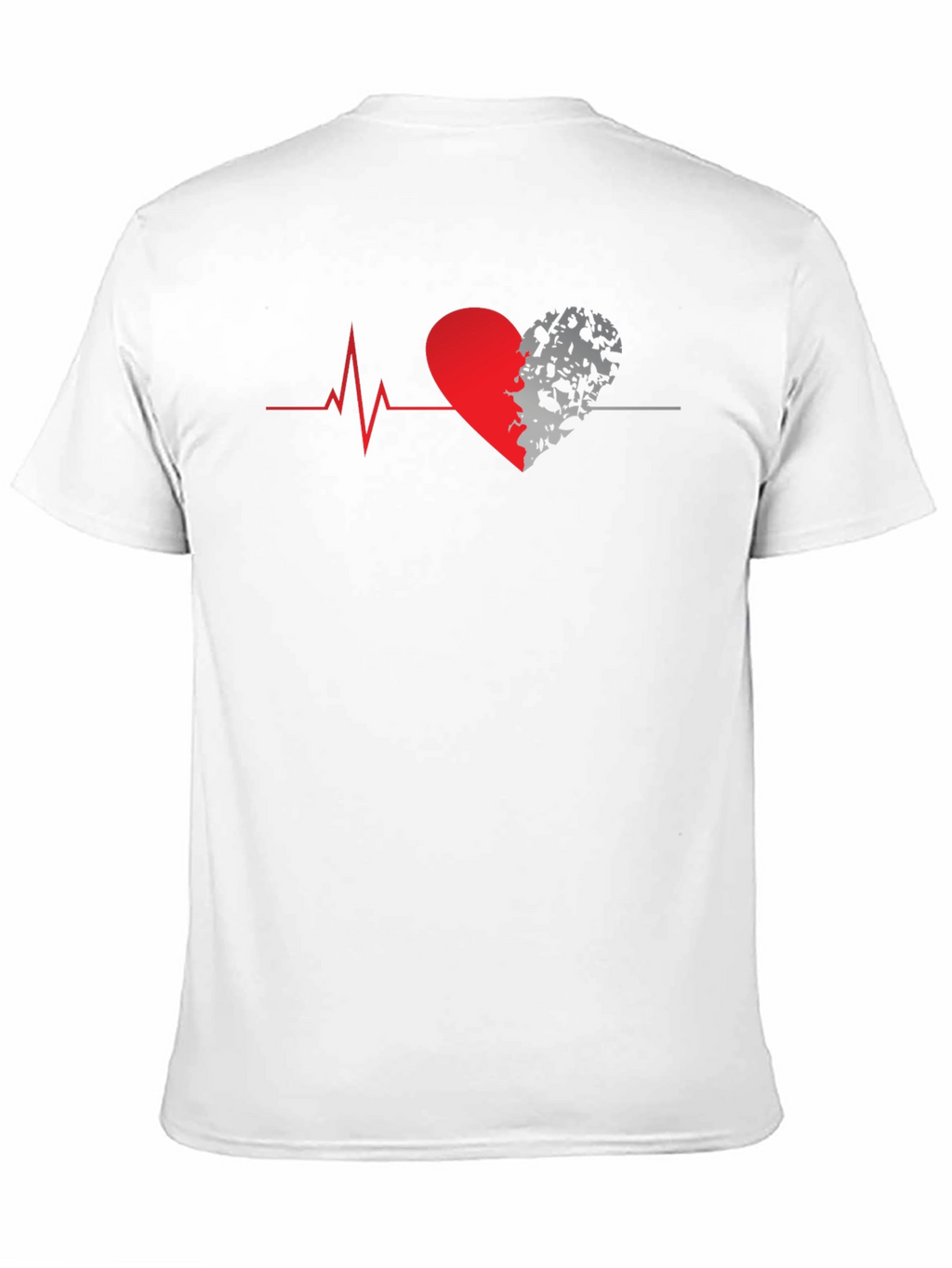 Heartbeat Heart Graphic T-Shirt