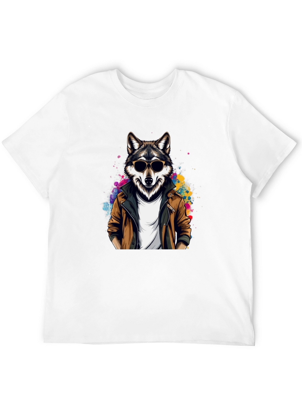 Cool Wolf Graphic T-Shirt