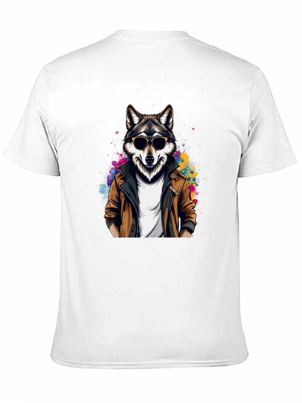 Cool Wolf Graphic T-Shirt