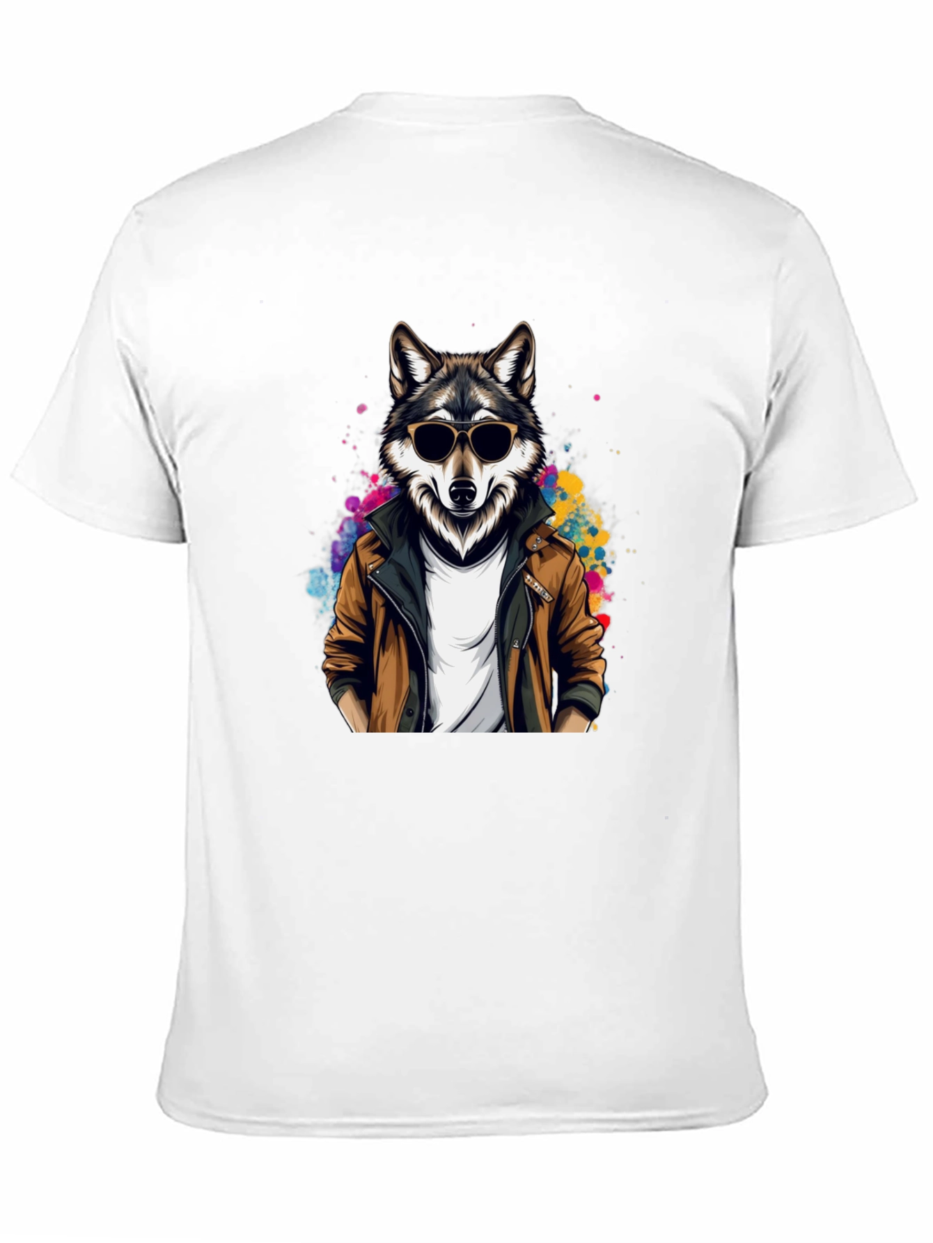 Cool Wolf Graphic T-Shirt