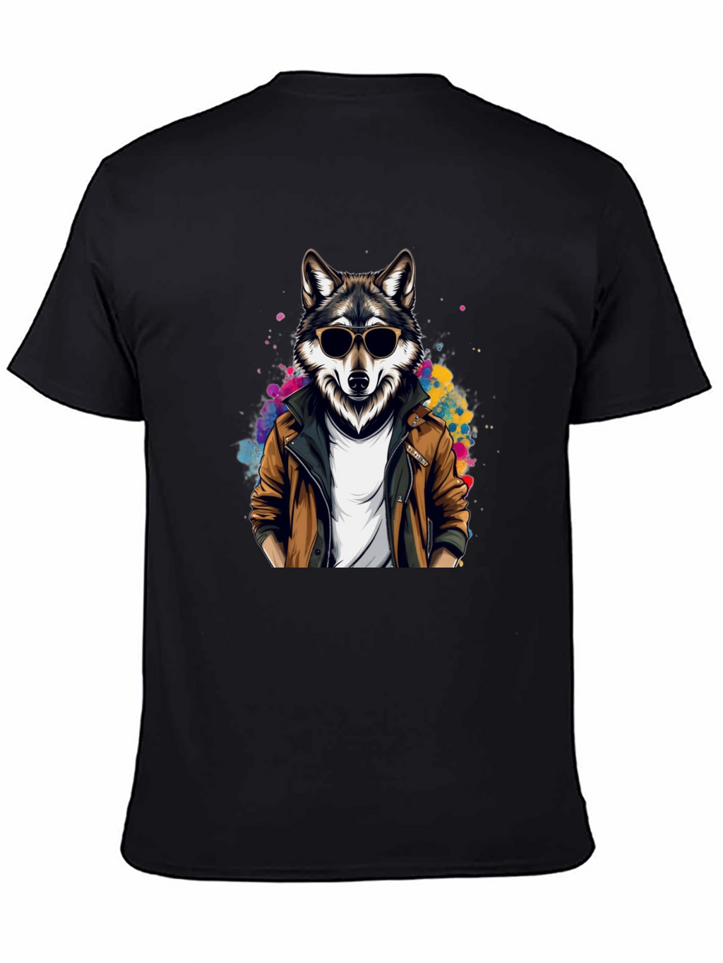Cool Wolf Graphic T-Shirt