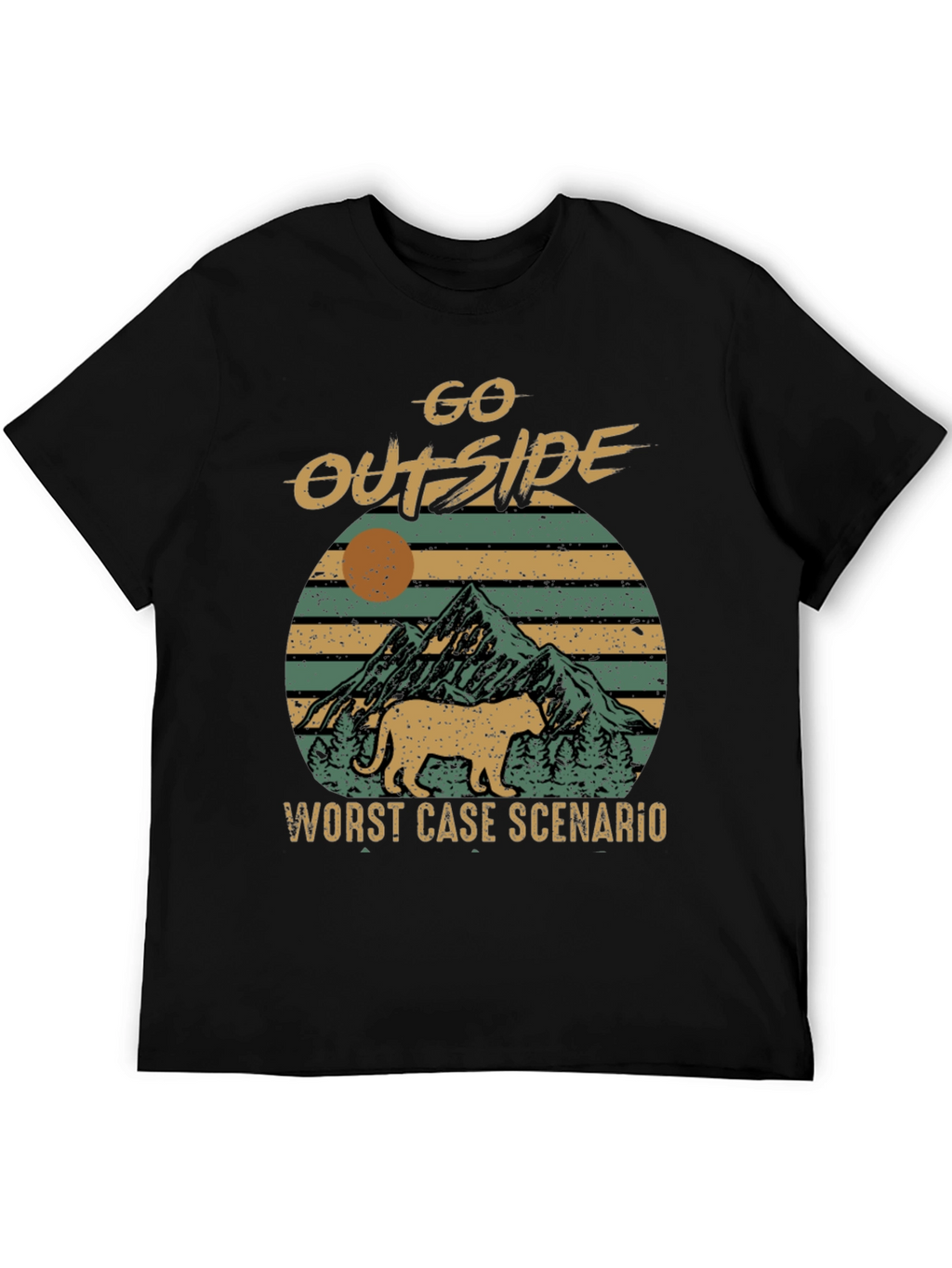 Go Outside Worst Case T-Shirt