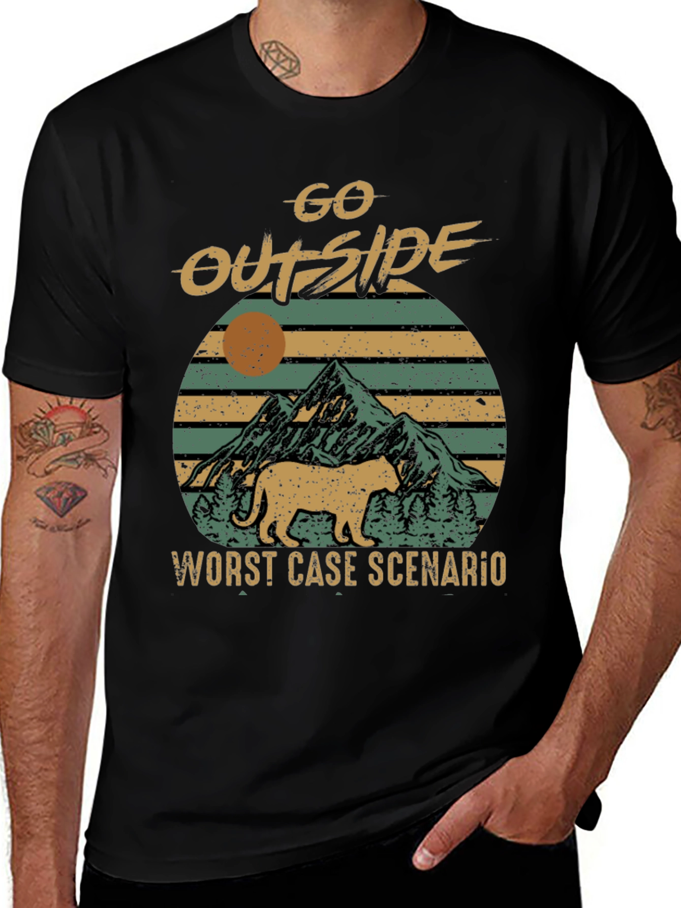 Go Outside Worst Case T-Shirt