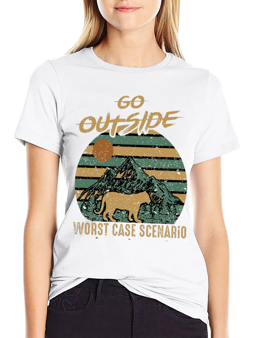 Go Outside Worst Case T-Shirt