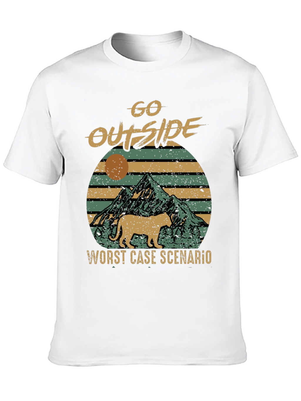 Go Outside Worst Case T-Shirt