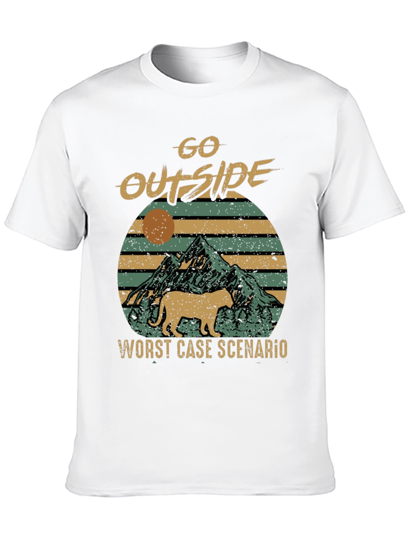 Go Outside Worst Case T-Shirt