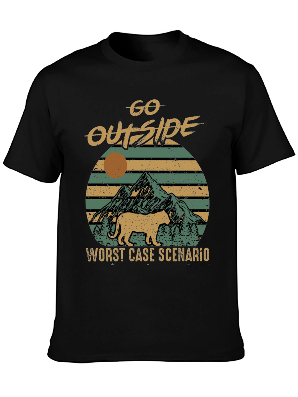 Go Outside Worst Case T-Shirt