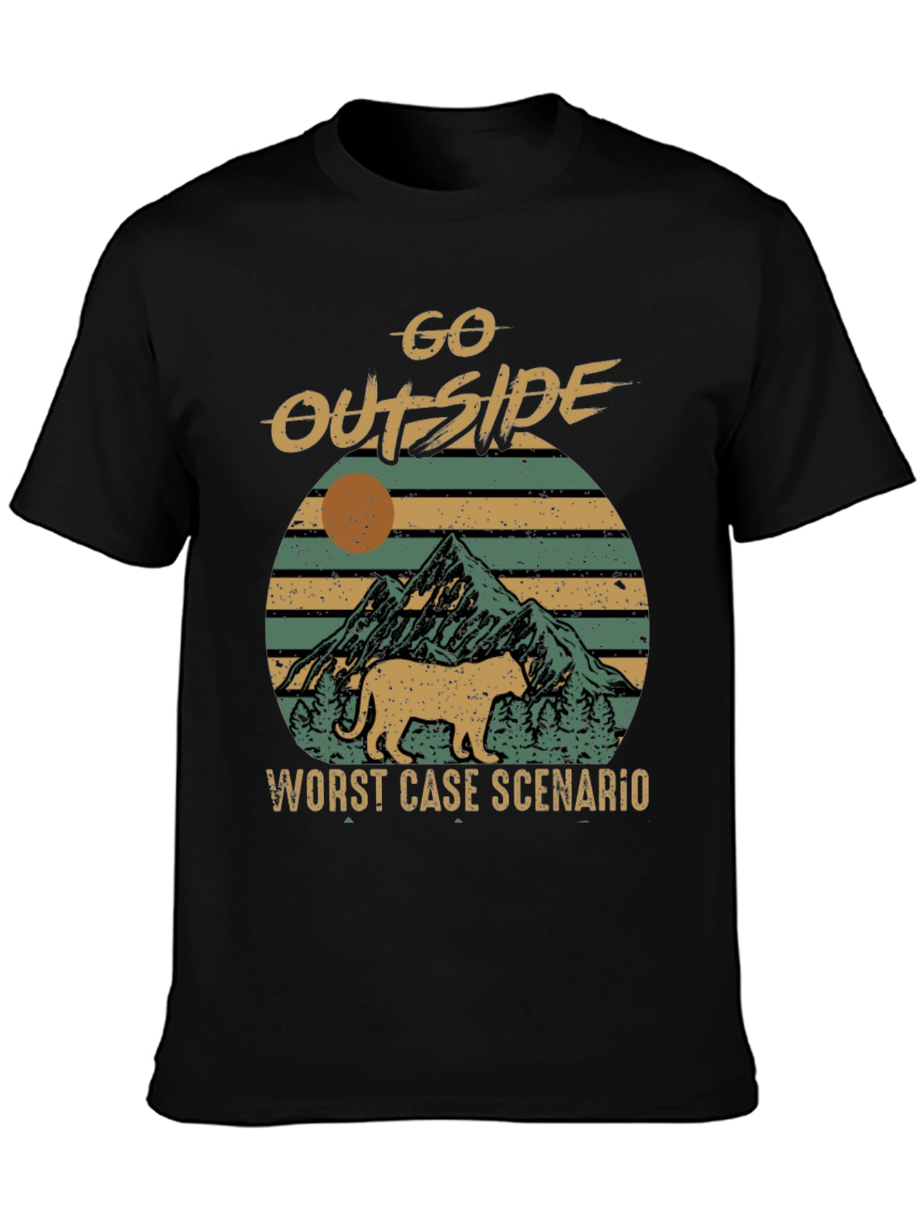 Go Outside Worst Case T-Shirt