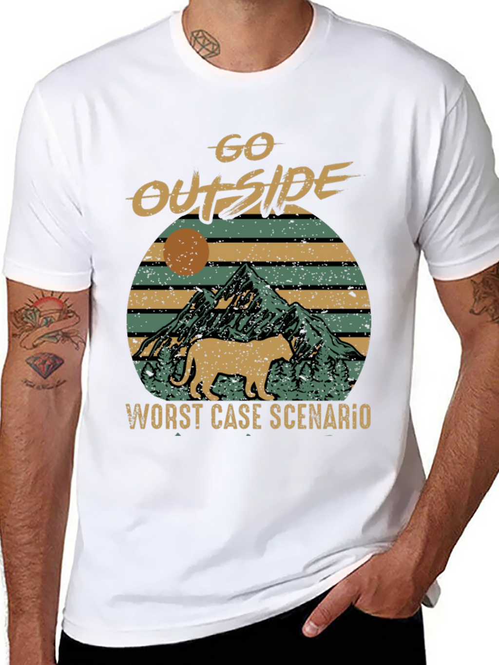 Go Outside Worst Case T-Shirt