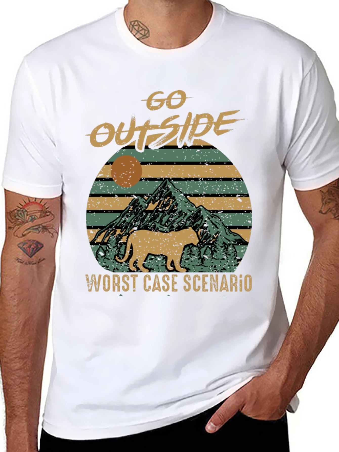 Go Outside Worst Case T-Shirt