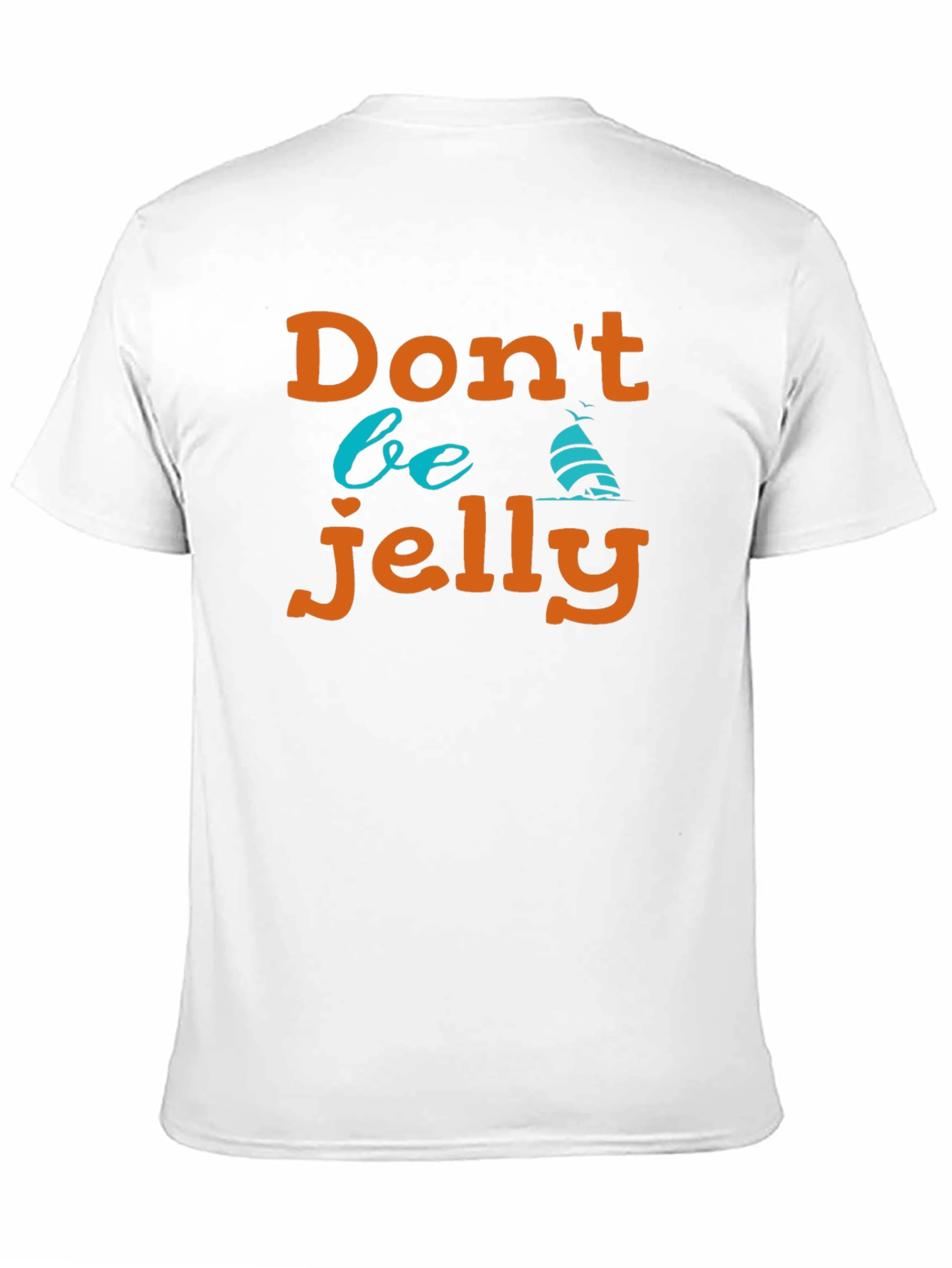 Dont Be Jelly Black Graphic T-Shirt