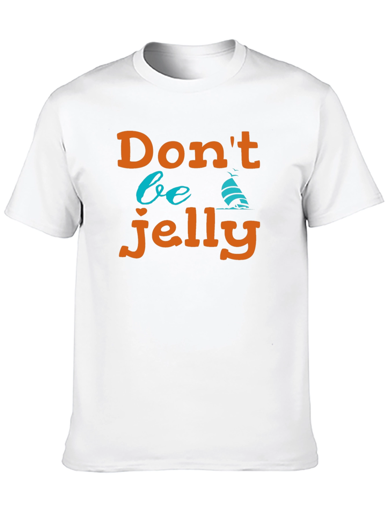Dont Be Jelly Black Graphic T-Shirt