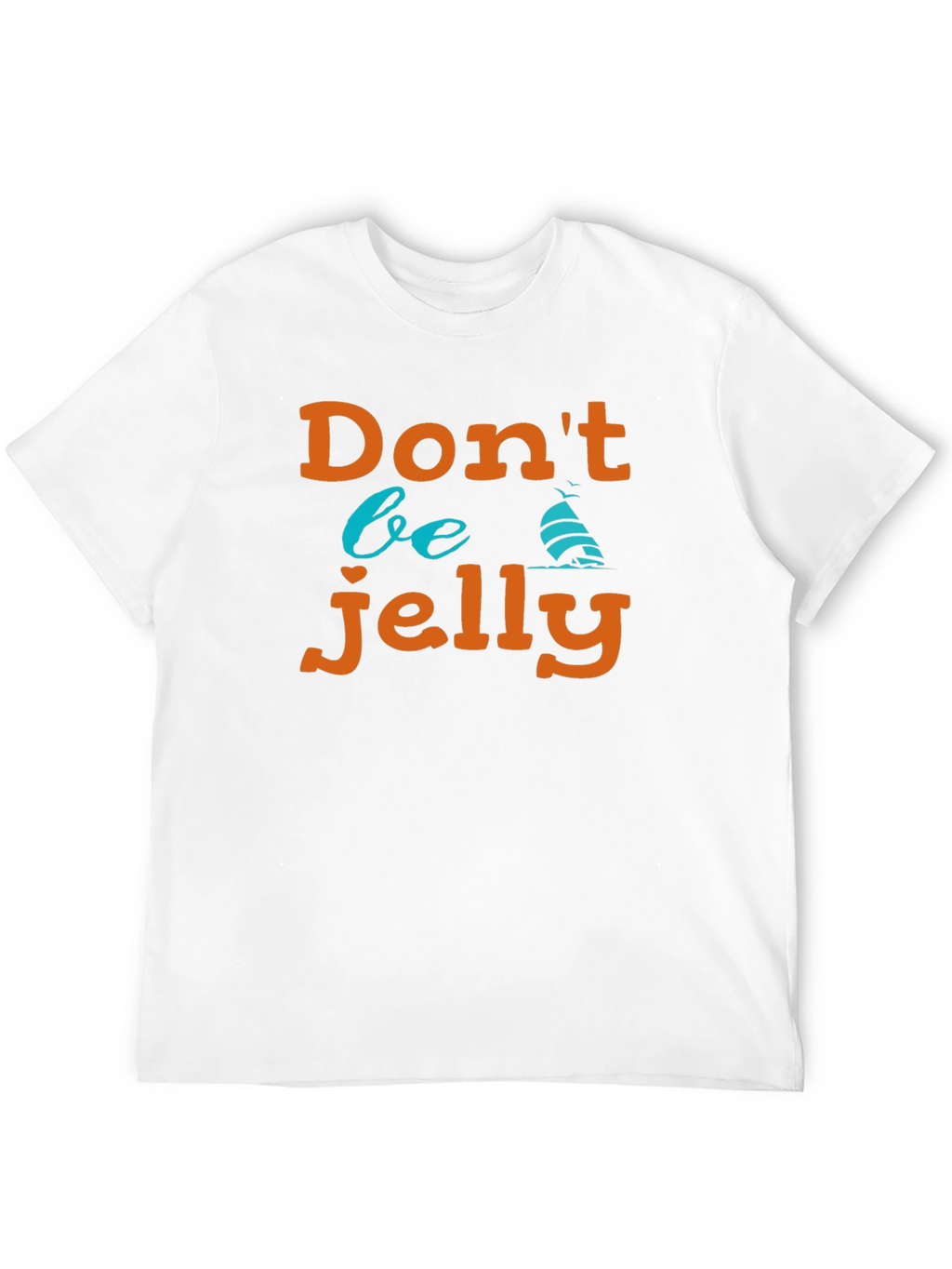 Dont Be Jelly Black Graphic T-Shirt
