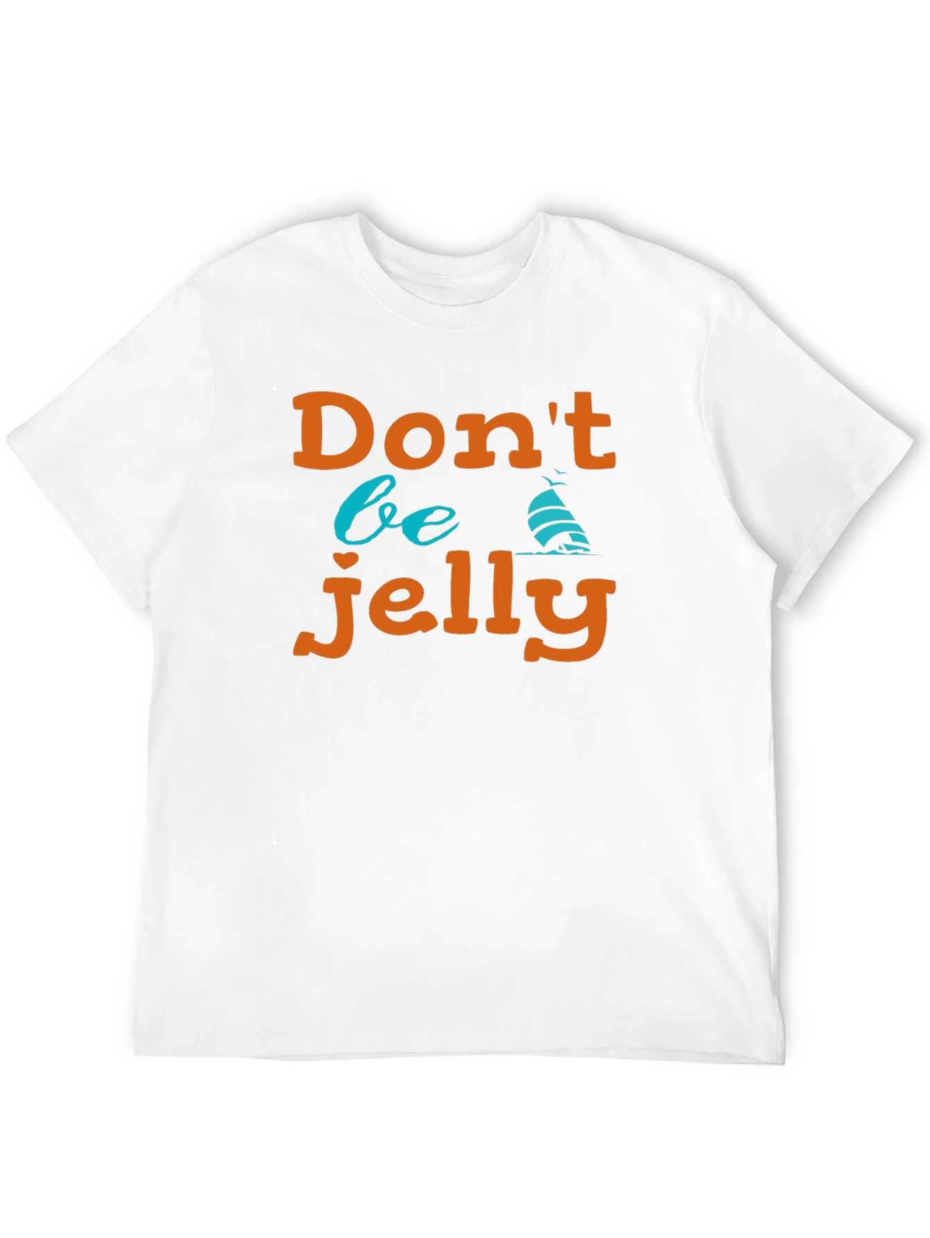 Dont Be Jelly Black Graphic T-Shirt