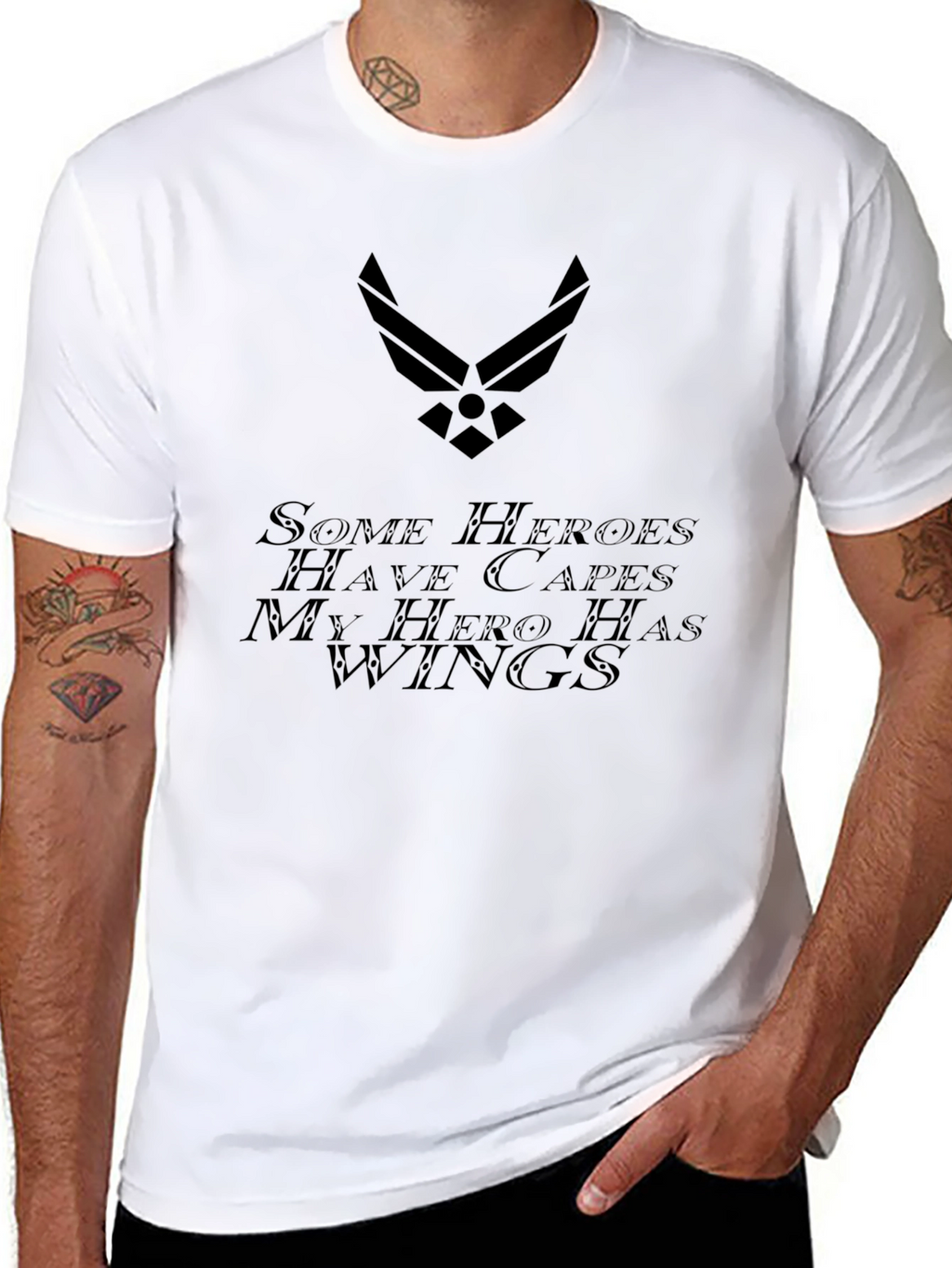 Air Force Hero Wings Graphic T-Shirt