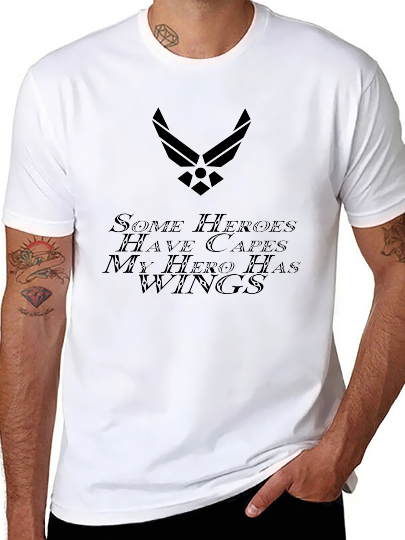 Air Force Hero Wings Graphic T-Shirt